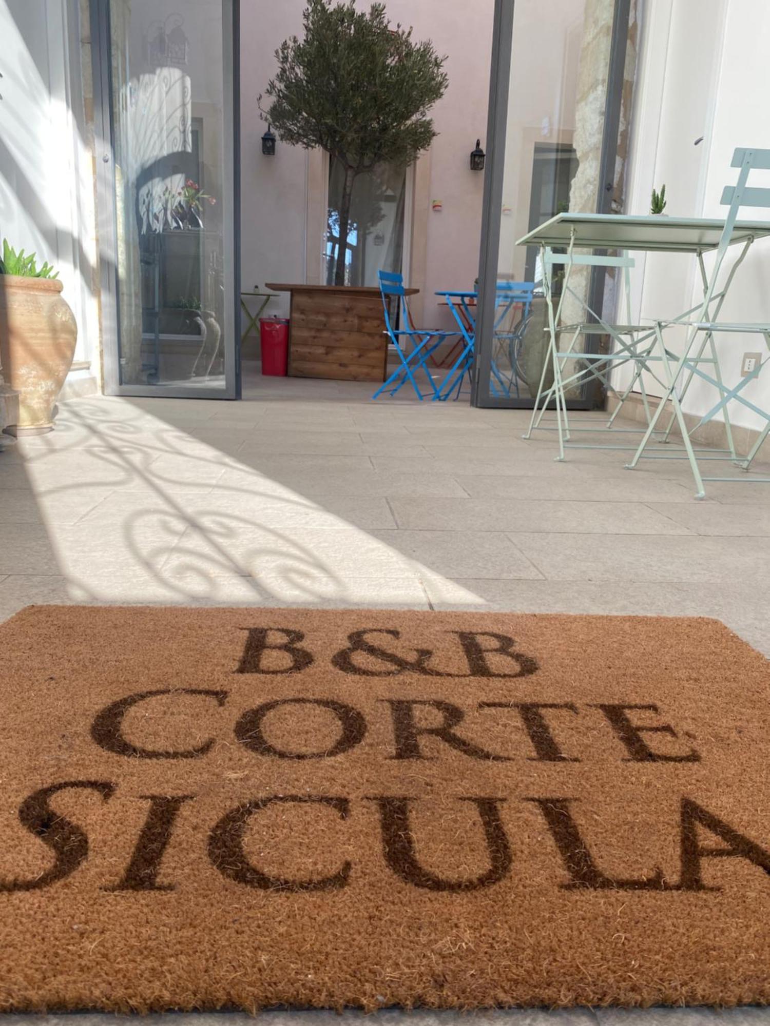 Corte Sicula Syracuse Buitenkant foto